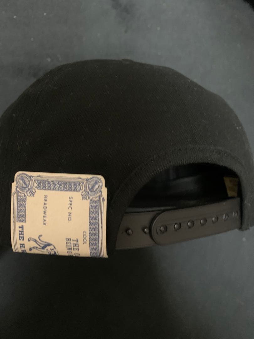 H.W.DOG & CO. ブラックワークキャップ