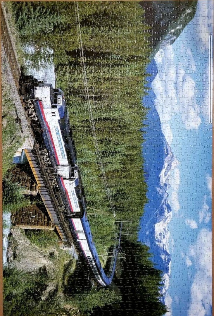 ジグソーパズル 1000ピース ヨーホー国立公園 カナダ R・o・a・D 毛塚