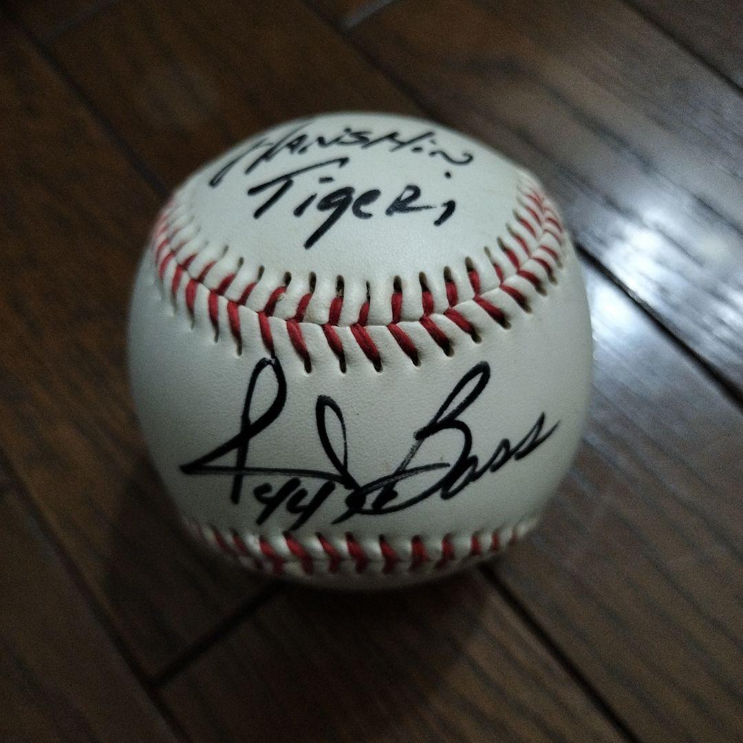 阪神タイガース ランディ・バース サインボール - メルカリ