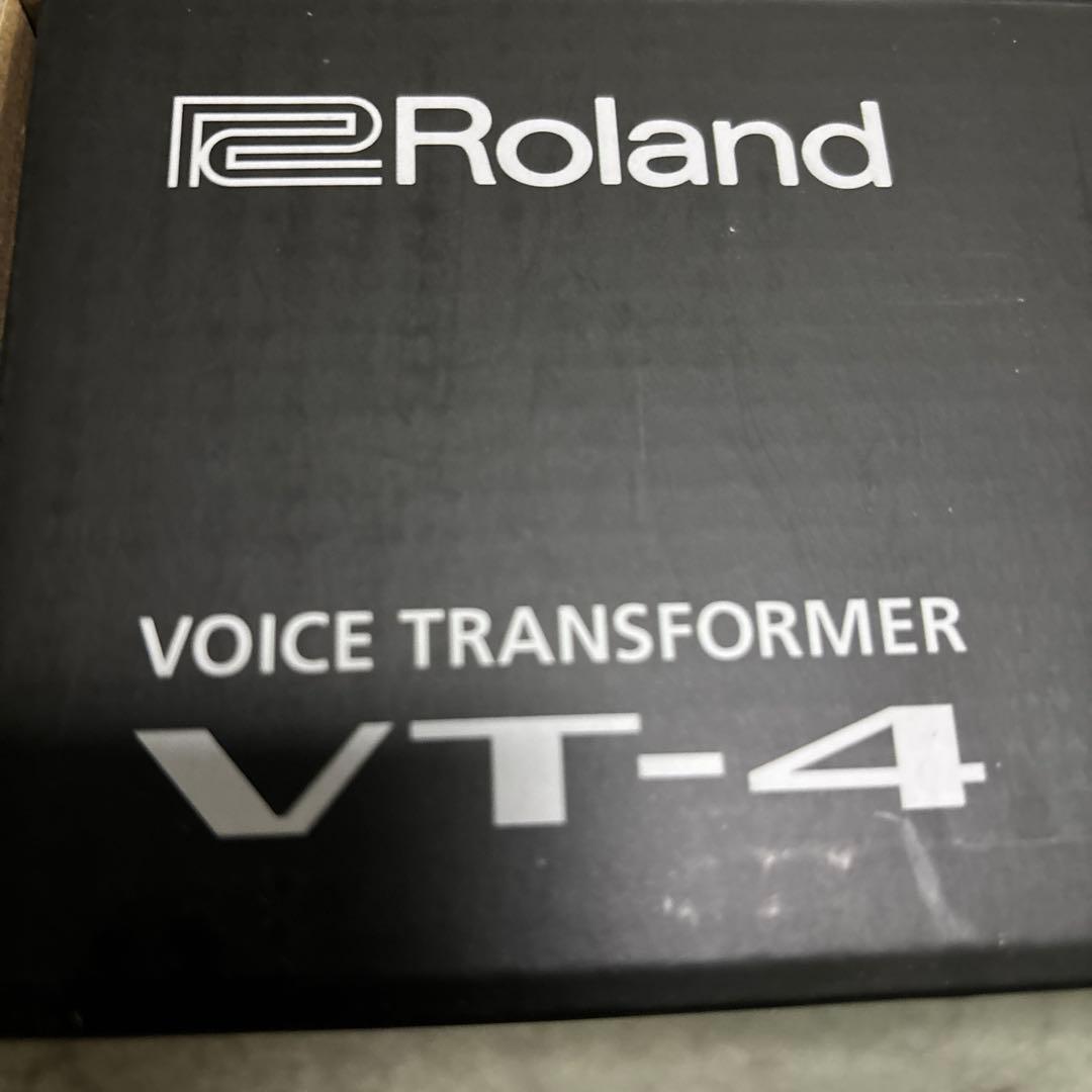 新品未開封 ローランドVT-4 ボーカル用エフェクター 新品マイクを