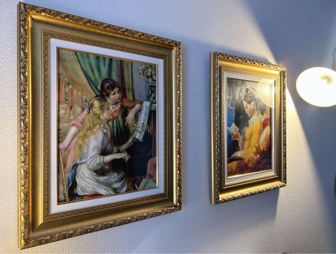 ピアノを弾く少女たち　ルノワール