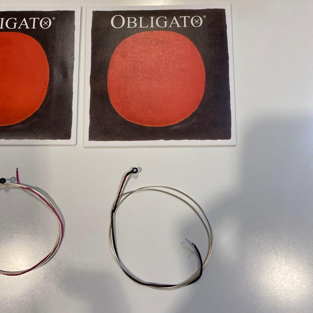 PIRASTRO OBLIGATO バイオリン弦 ADG3セット