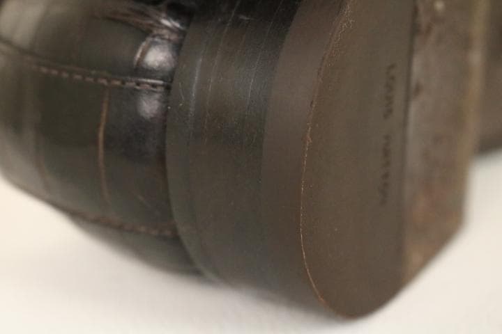 H*A様 【美品】☆ルイヴィトン：クロコ　ローファー　レザーシューズ　６　25.