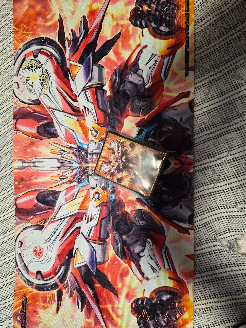 超CS Ⅷ特製ラバーマット レッドゾーンF プレイマット スリーブ