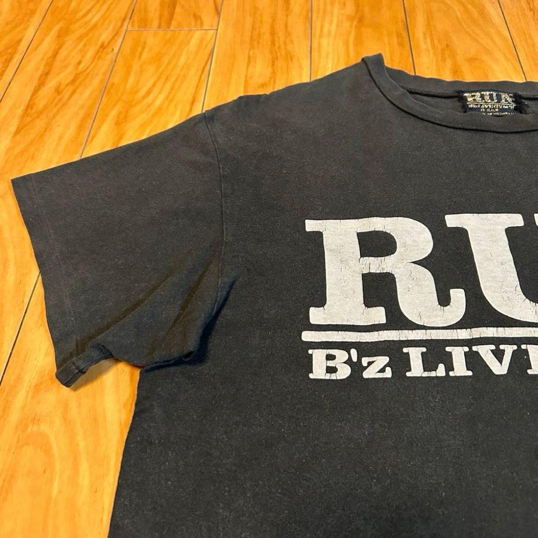B'z RUN LIVE-GYM'93 スタッフ公式Tシャツ CREWワッペン付