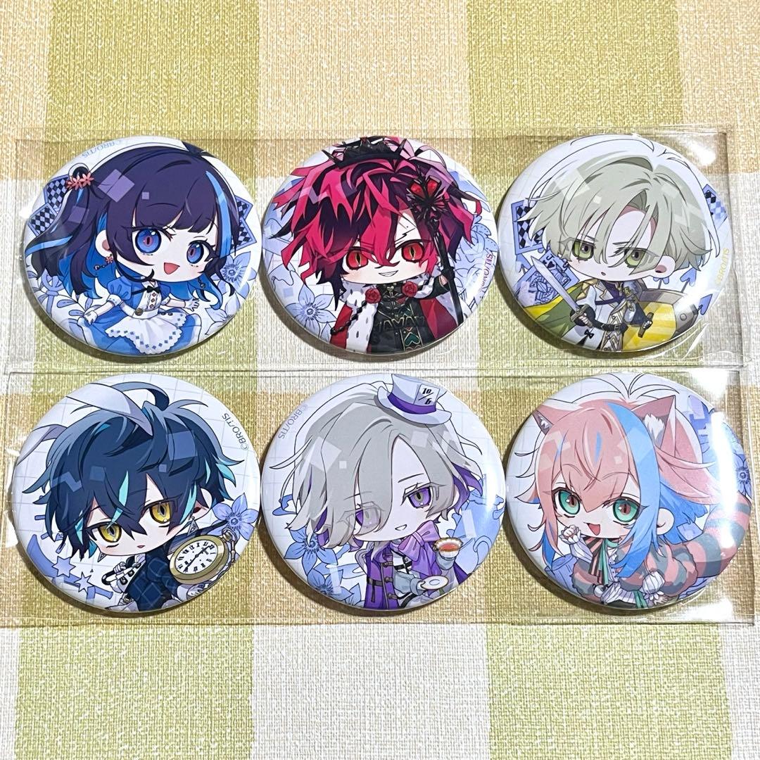 UN:LOGICAL アンロジカル アリスNET特典 ちびキャラ缶バッジ6個 - メルカリ