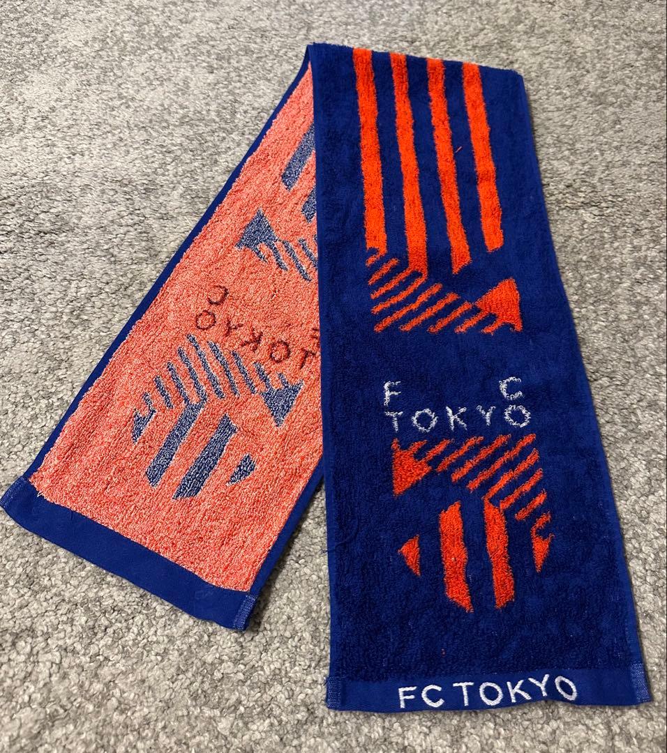 □タオル付き FC東京 2025半袖 背番号無し レプリカユニフォーム Lサイズ