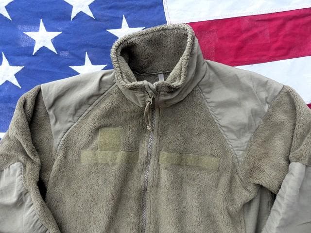 米軍実物 ポーラテックフリースジャケット S-R コヨーテ ECWCS 131