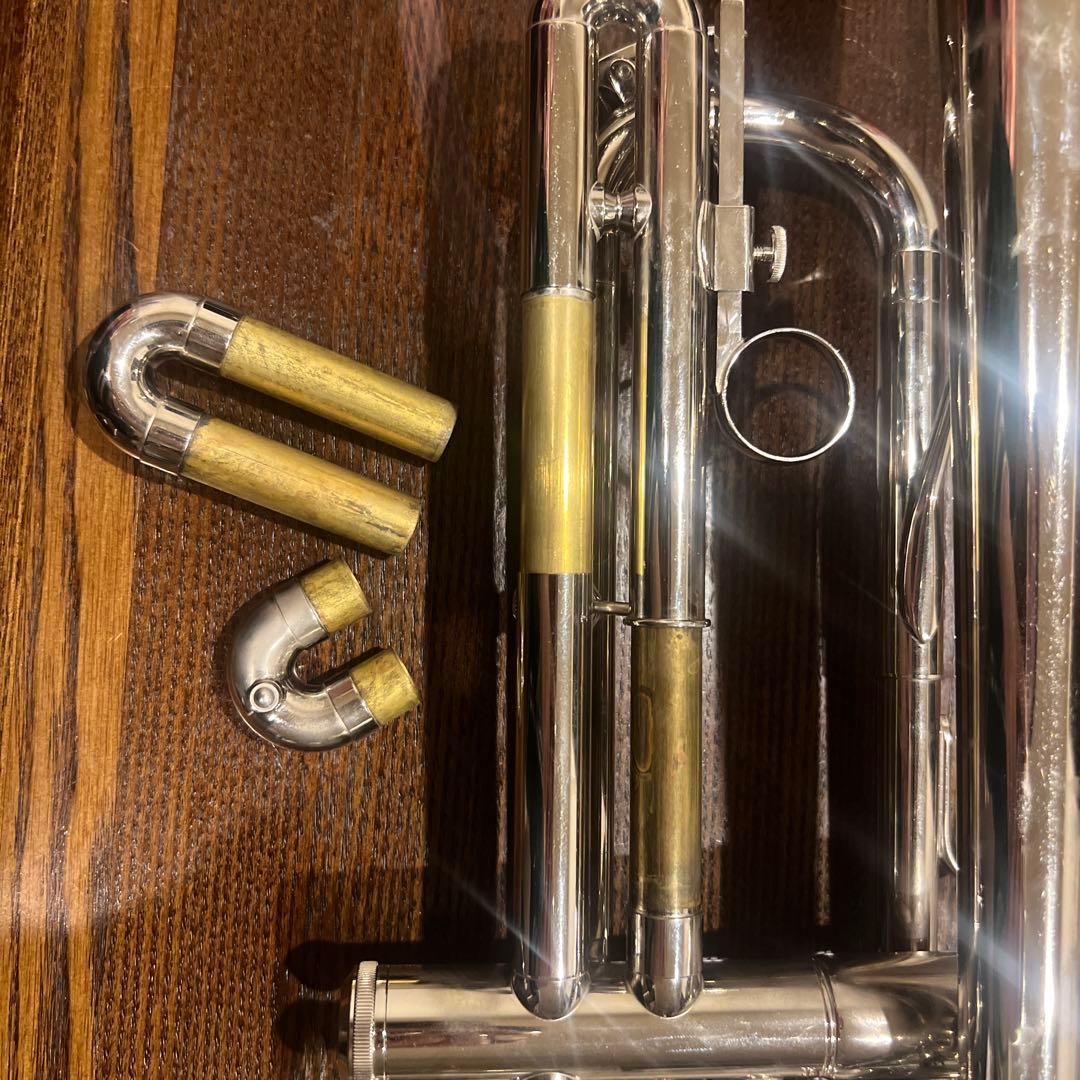 銀メッキトランペット 本体