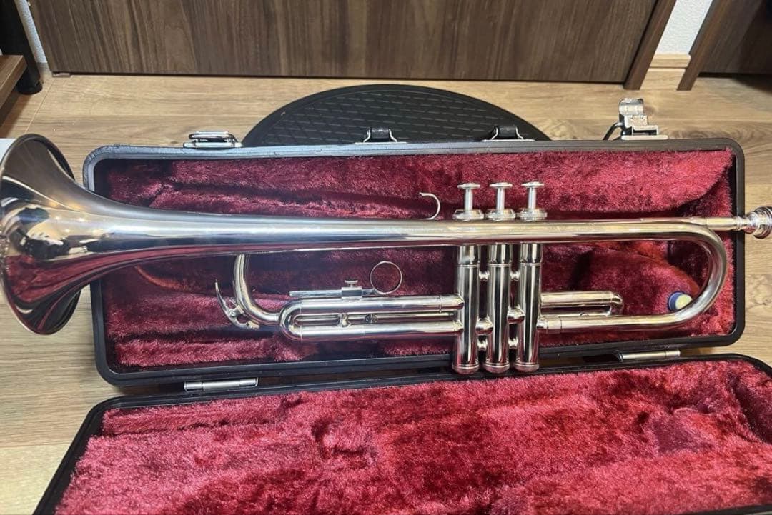 銀メッキトランペット 本体