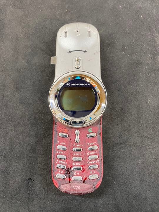 Motorola 日本未発売 V70 コレクター品