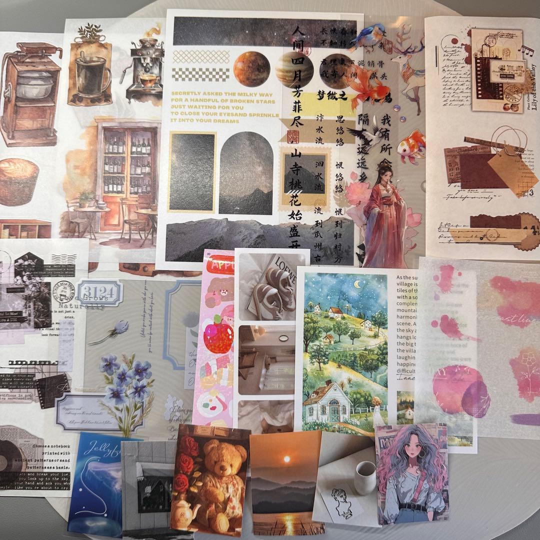 コラージュ素材 おすそ分け 450点以上 まとめ売り No.115 - メルカリ