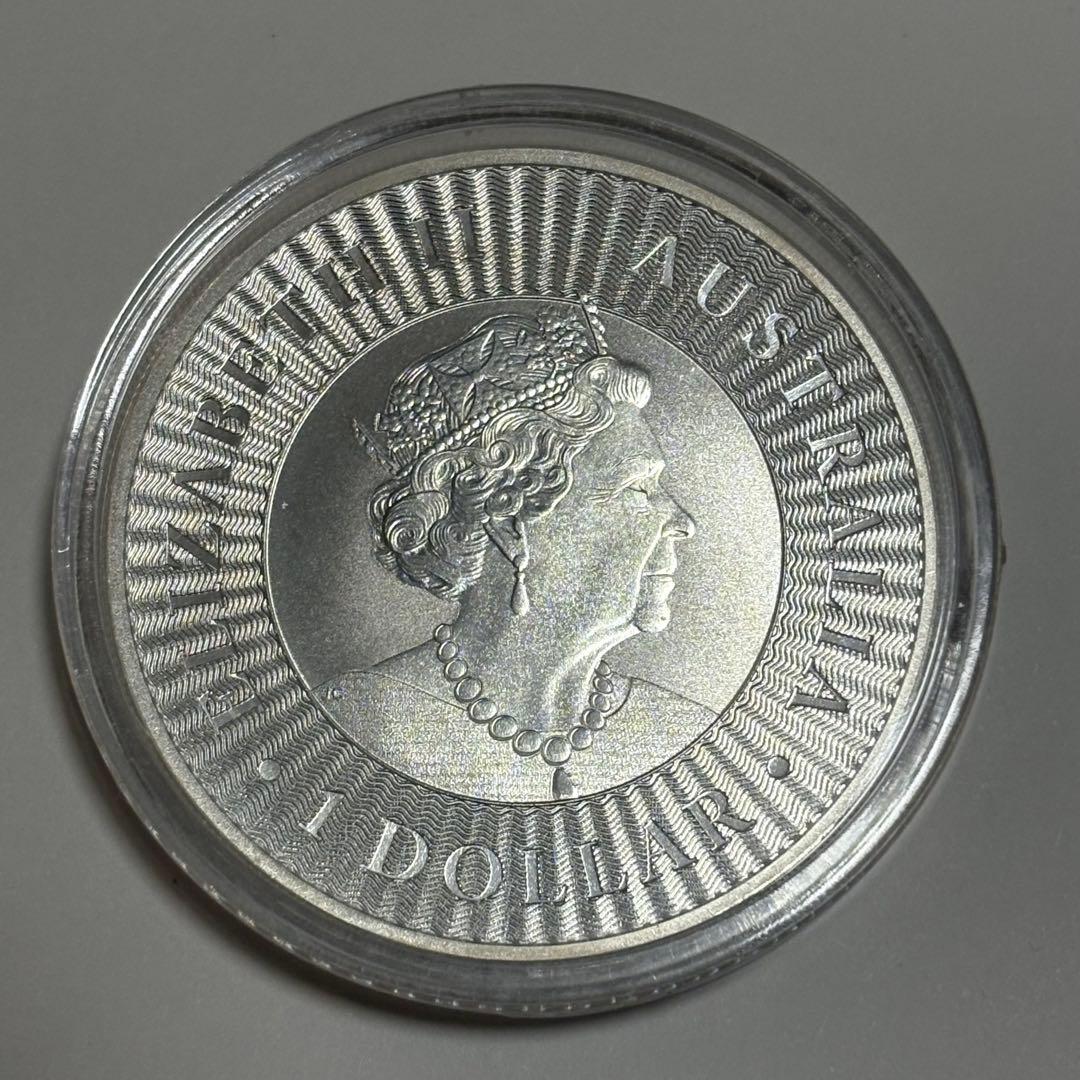 2020年 カンガルー銀貨 2枚セット オーストラリア シルバー 純銀