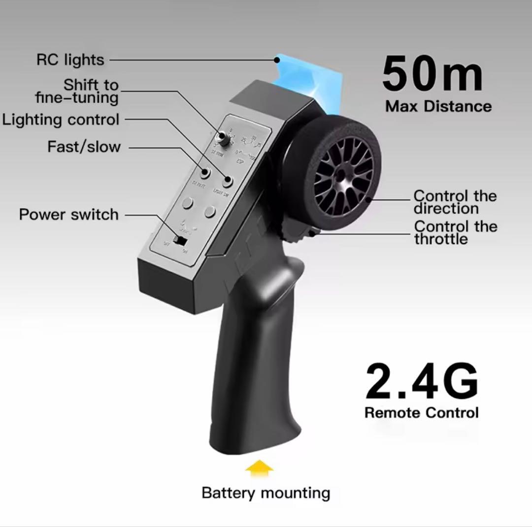 1:12 フルスケール RC カー MN82 pro toyota