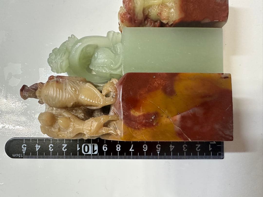 年末感謝祭 篆刻 印材 印石 まとめ 書道 落款 遊印 45点 ②