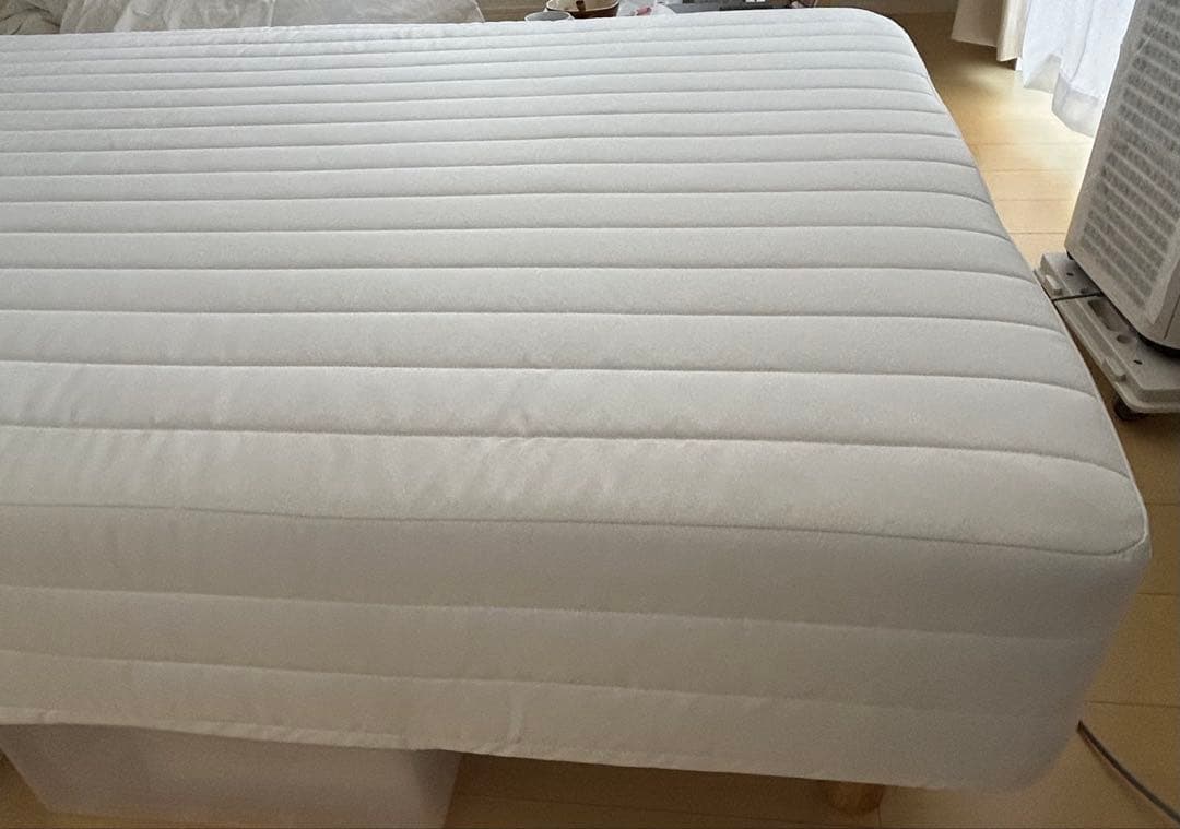 【こんぶ】無印良品　脚付マットレス ポケットコイル　セミダブル