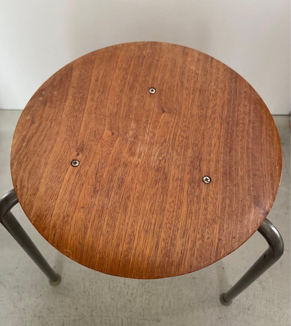 スツール　ビンテージ　デンマーク　３本足