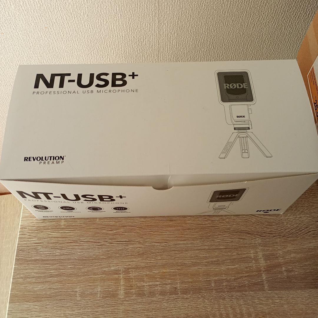 RODE NT-USB+ USBコンデンサーマイク、ポップフィルター/三脚 付属