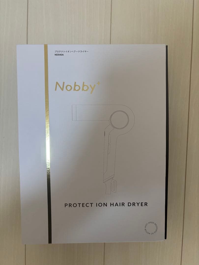 Nobby+　ノビー ヘアドライヤー ND540A ブラック　新品未使用