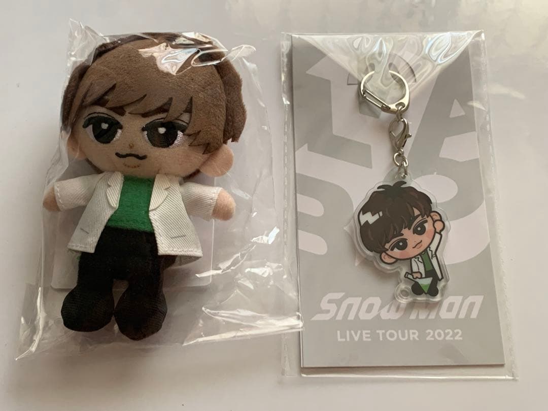 スノチル 阿部亮平 SnowMan すのチル ぬいぐるみキーホルダー ちびぬい
