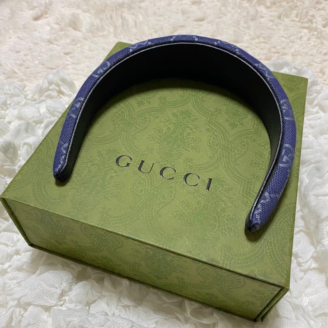【未使用】Gucci GGキャンバス ヘアバンド【大幅値下げ】