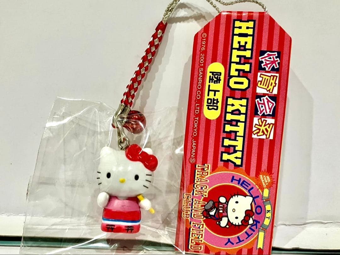 ハローキティ 根付 ストラップ 体育会系 １２種