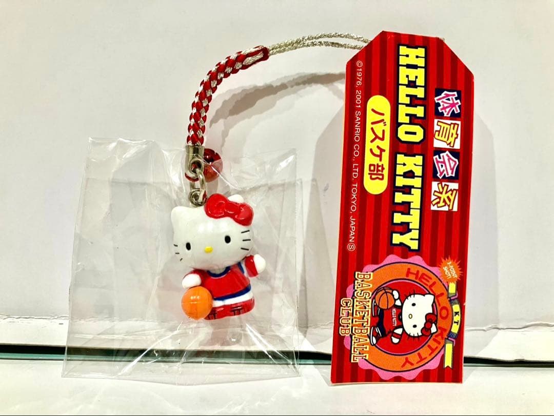 ハローキティ 根付 ストラップ 体育会系 １２種