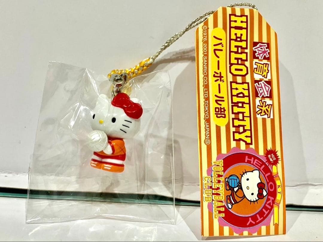 ハローキティ 根付 ストラップ 体育会系 １２種
