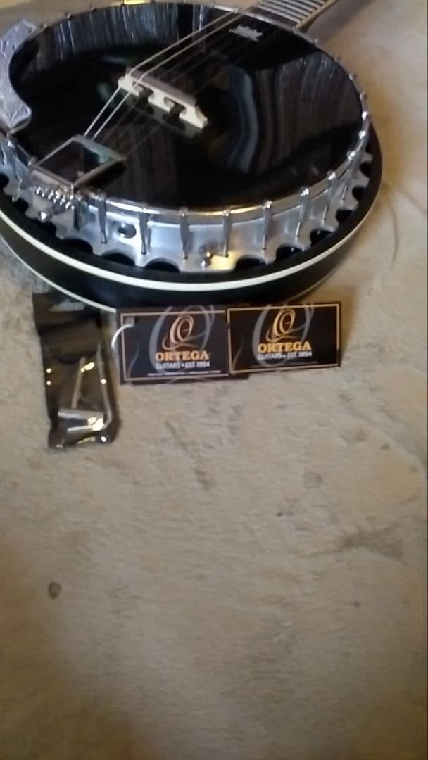 オルテガ6弦バンジョー Raven Seres OBJE 350/6 SBK