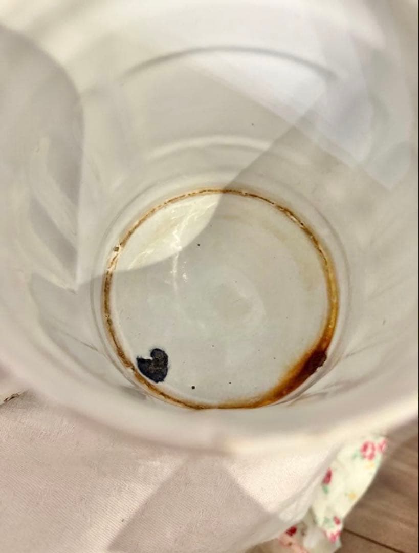 希少 1900s フランスアンティーク ホーロー タピオカ キャニスター