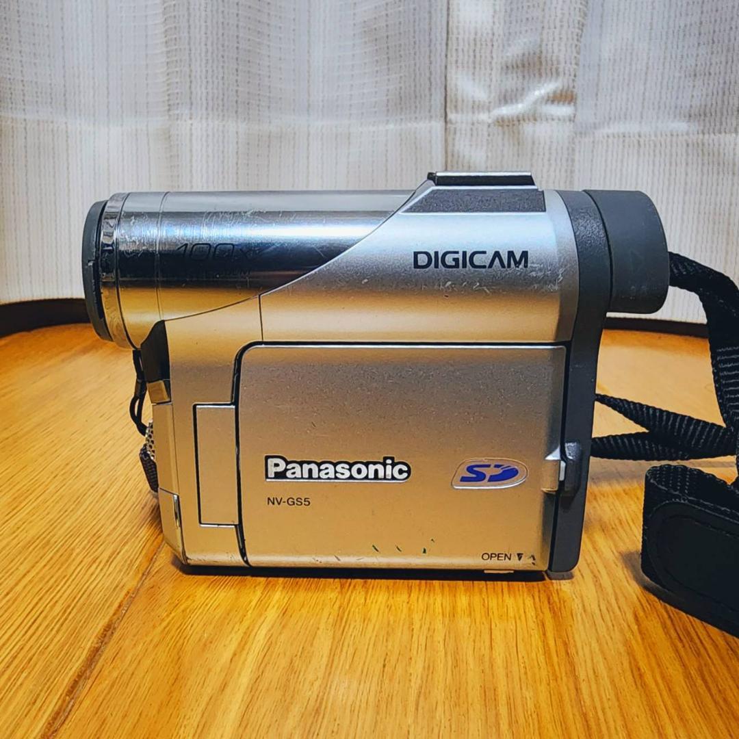 【動作確認済】高画質 Panasonic MiniDV ビデオカメラ 説明書付
