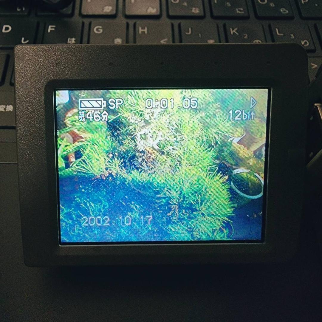 【動作確認済】高画質 Panasonic MiniDV ビデオカメラ 説明書付