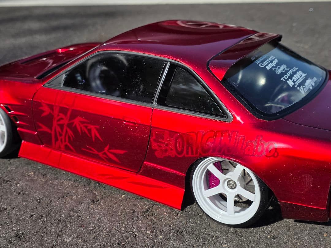 アディクション S14シルビア 制作済み新品ラジコンホディ - メルカリ