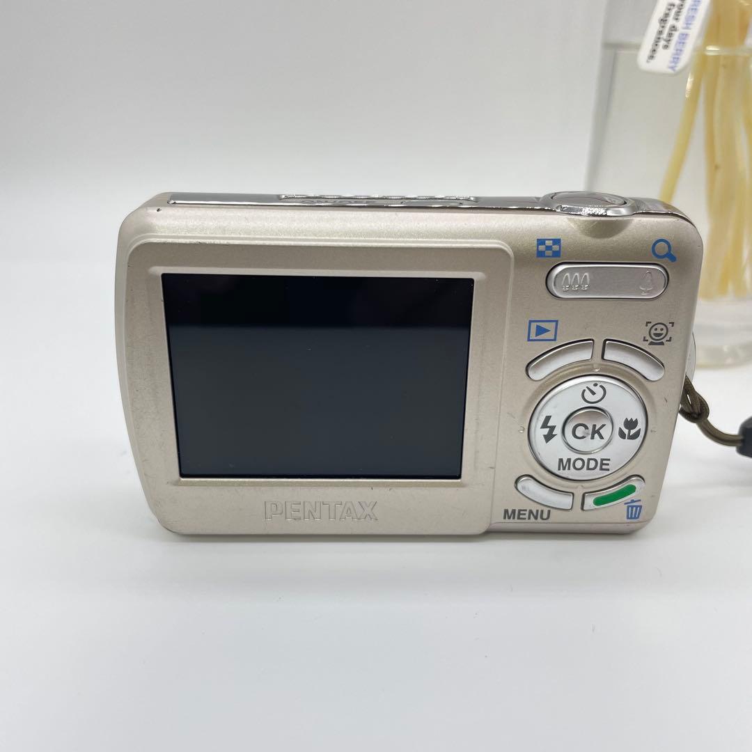 スマホ転送OK✨PENTAX Optio E70✨動作確認済 単三電池 可愛い♪