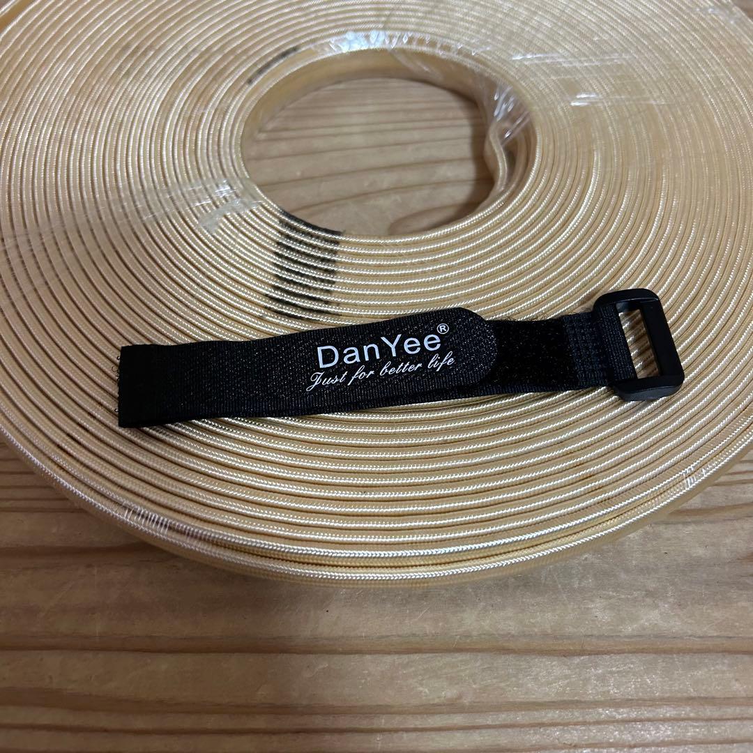 一点限り✨DanYee ケーブル ゴールド 30M