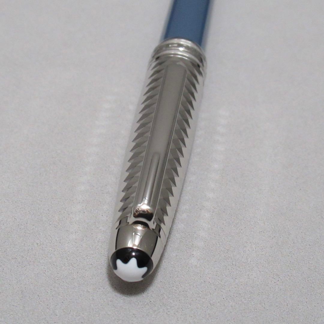 モンブラン ボールペン 164 グレイシャー ブルーグレー 129405