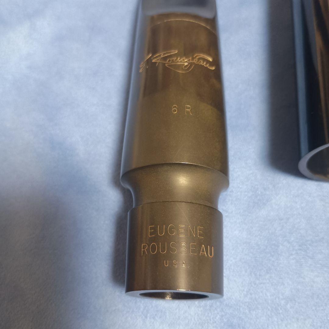 ルソー バリトンサックスマウスピースリガチャーキャップ付き6R