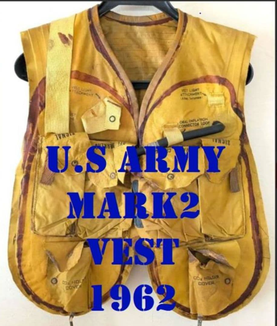 激レア U.S. ARMY MARK 2 VEST 米軍放出品 1962年-毎日新作入荷