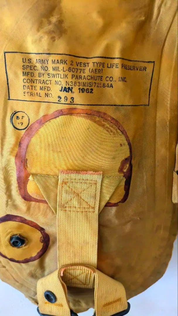 激レア U.S. ARMY MARK 2 VEST 米軍放出品 1962年-毎日新作入荷
