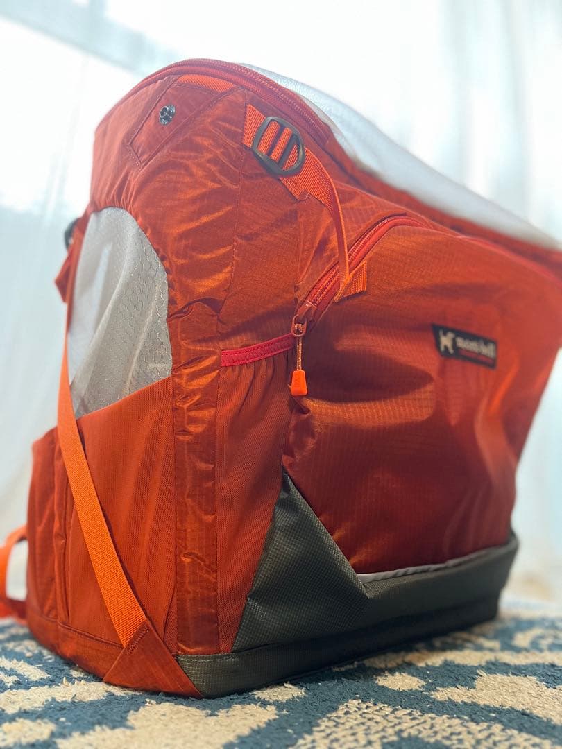 最新型 ドッグキャリングパックL モンベル ペットリュック