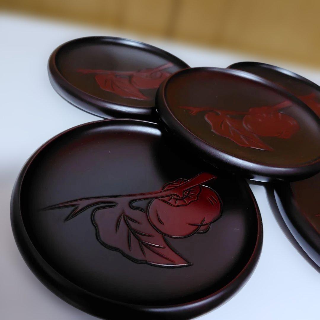 鎌倉彫 銘々皿 5枚セット - メルカリ