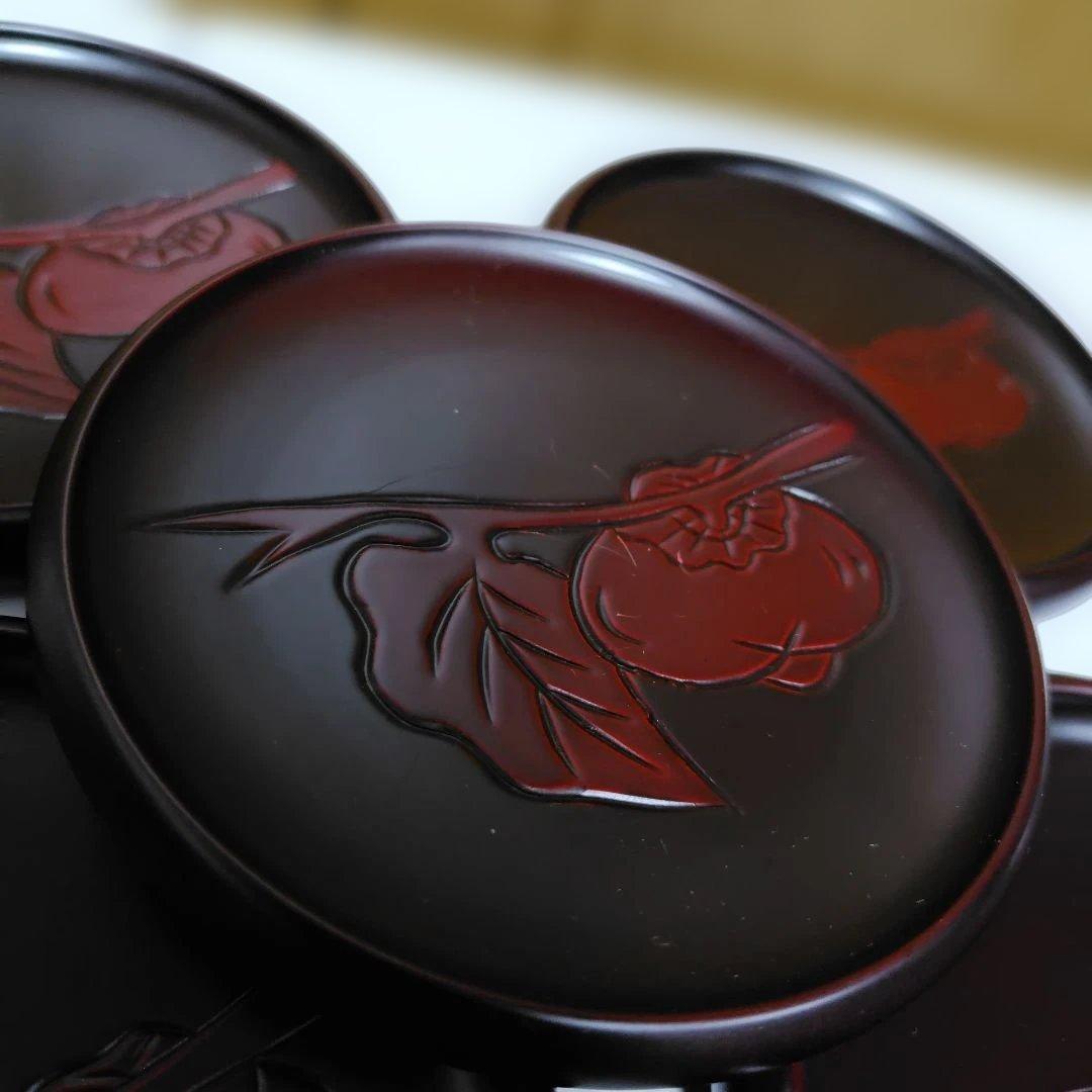 鎌倉彫 銘々皿 5枚セット - メルカリ