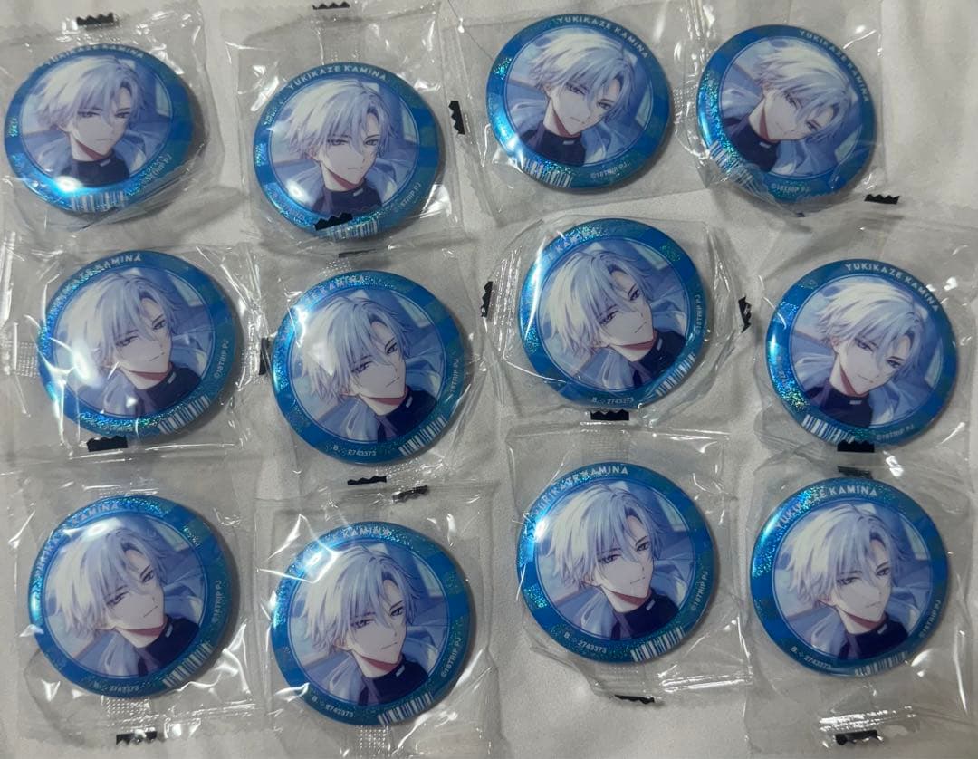 エイトリ 18TRIP カプセル缶バッチコレクション 神名雪風 12点セット