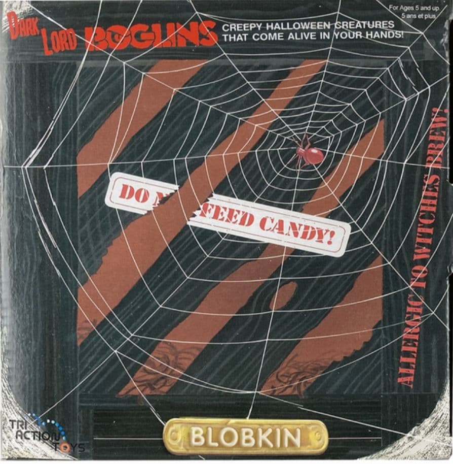 暗闇で光る❕ ボグリンズ/ ダークロード: ブロブキン ハンドパペット 夜光