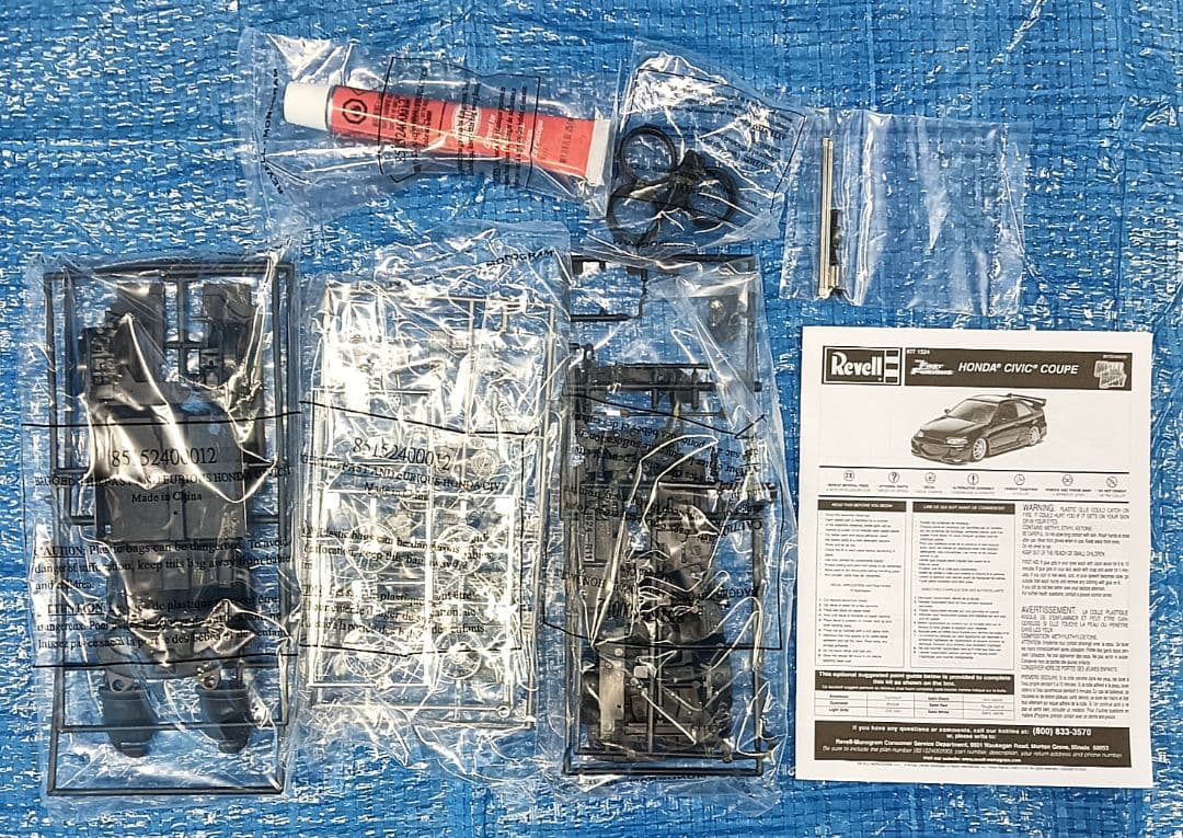 Revell 1/25 ワイルドスピード ホンダ シビック 未組立品 希少