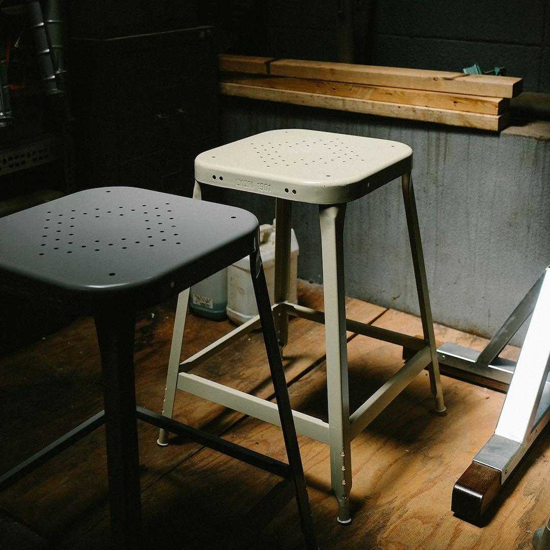 LYON FACTORY STOOL 2脚セット