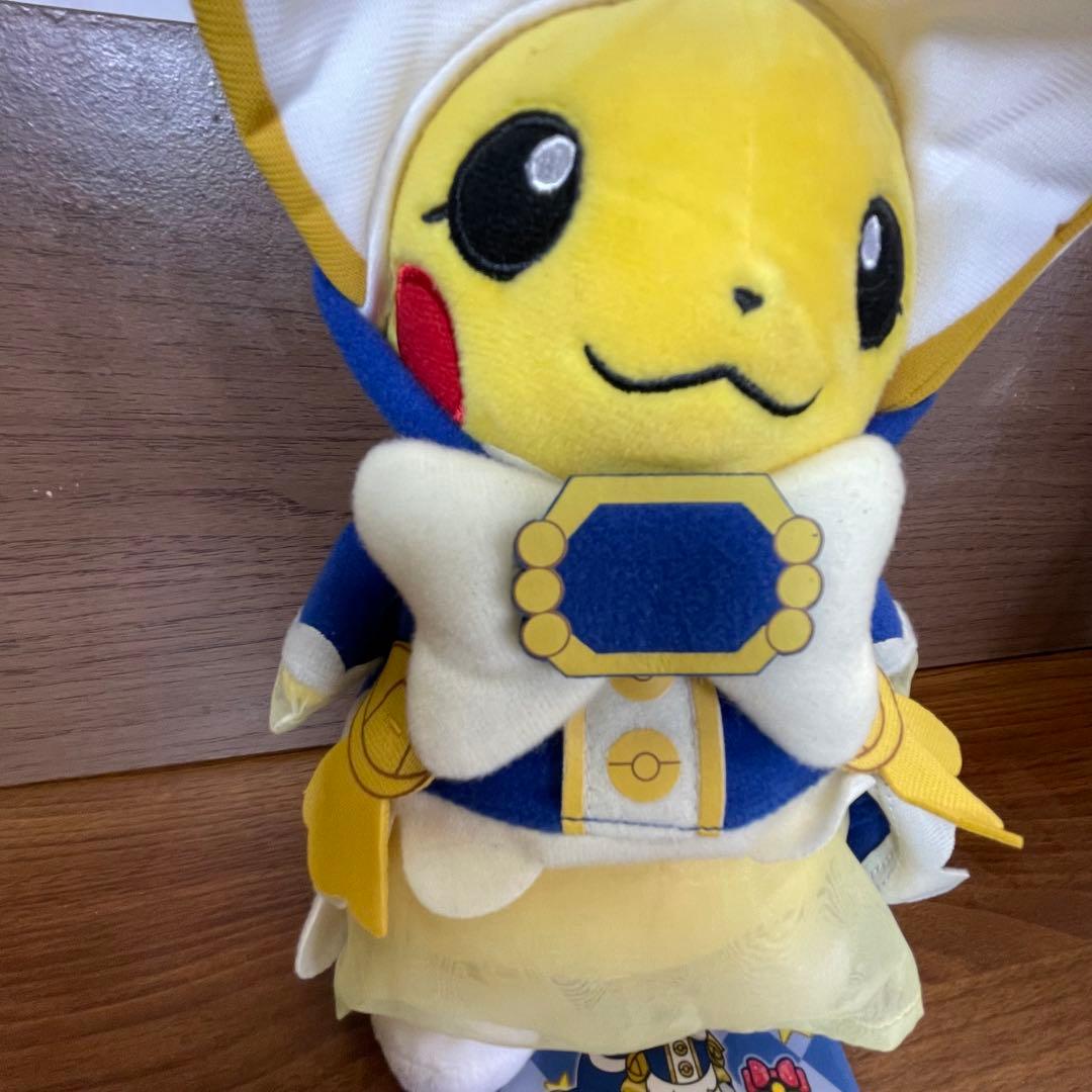 タグ付 マダムピカチュウぬいぐるみ ポケモンセンター限定