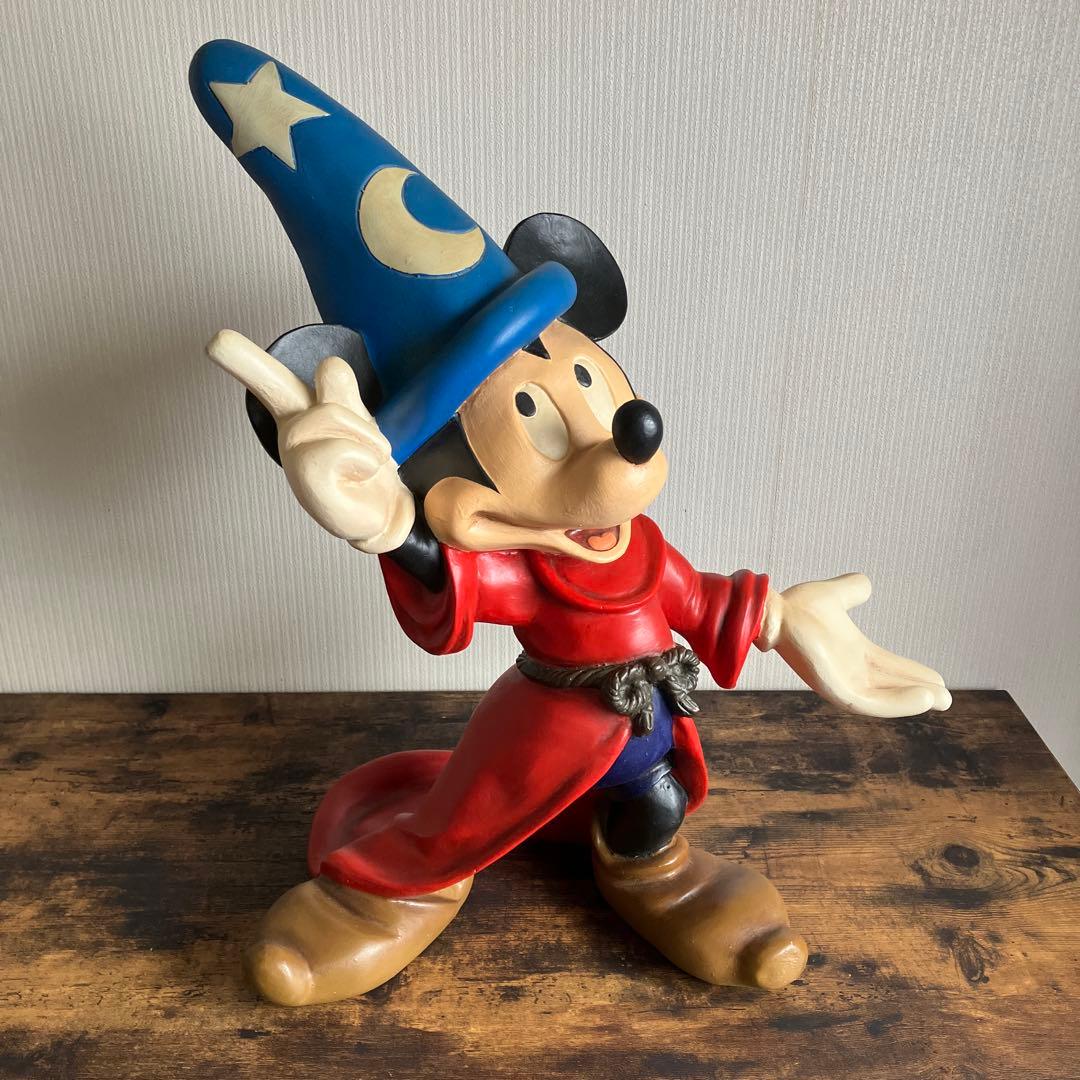 ディズニー ミッキーマウス ファンタジア ビッグ フィギュア ヴィンテージ