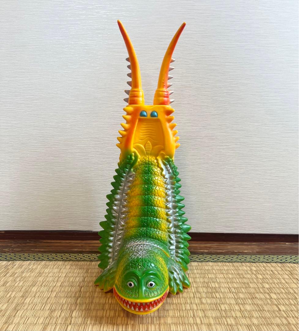 ブルマァク バンダイ ジャイアント ツインテール 復刻版ソフビ 怪獣 39cm