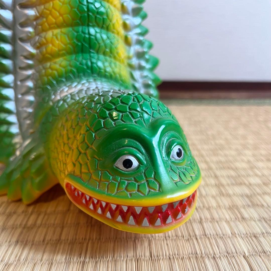 ブルマァク バンダイ ジャイアント ツインテール 復刻版ソフビ 怪獣 39cm